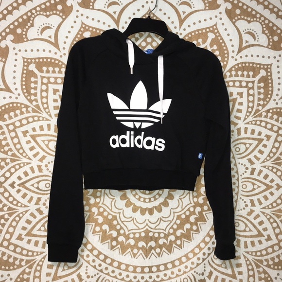 adidas Other - ADIDAS CROP HOODIE